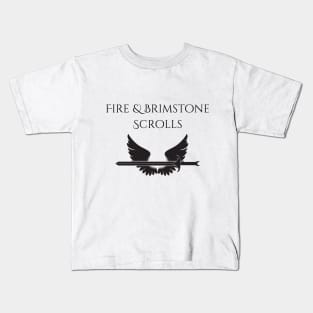 Fire & Brimstone Wings Kids T-Shirt